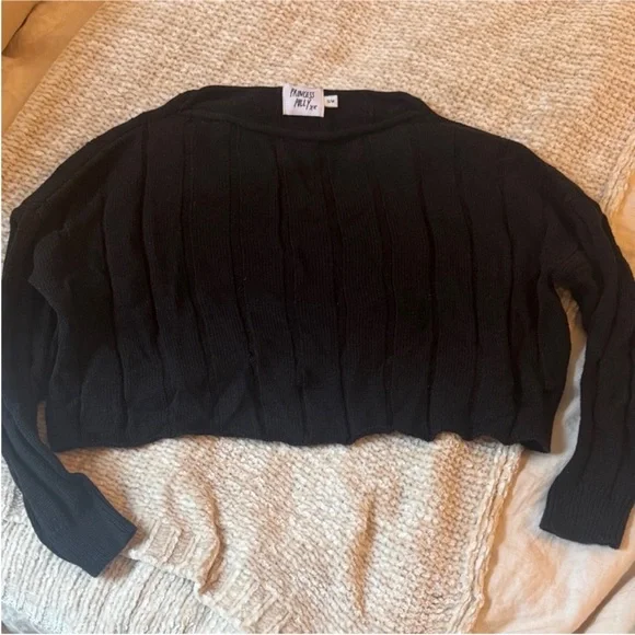 Princess Polly Black Sweater - Picture 3 of 3